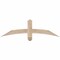 Ekena Millwork Bellingham Smooth Timber Gable Bracket, Douglas Fir, 48"W x 14"H x 3 1/2"D x 3 1/2"F, 7/12 Pitch GBW048X14X0404BEL00SDF - alternate 1
